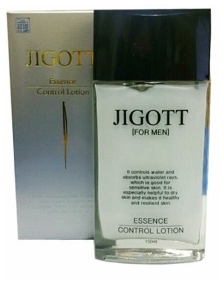 JIGOTT ESSENCE CONTROI LOTION Лосьон для мужчин. Контролирует водно-жировой баланс кожи, поглощает ультрафиолетовые лучи